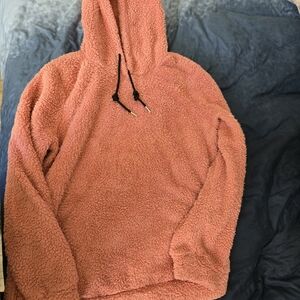 Cozy Pink Sherpa Hoodie